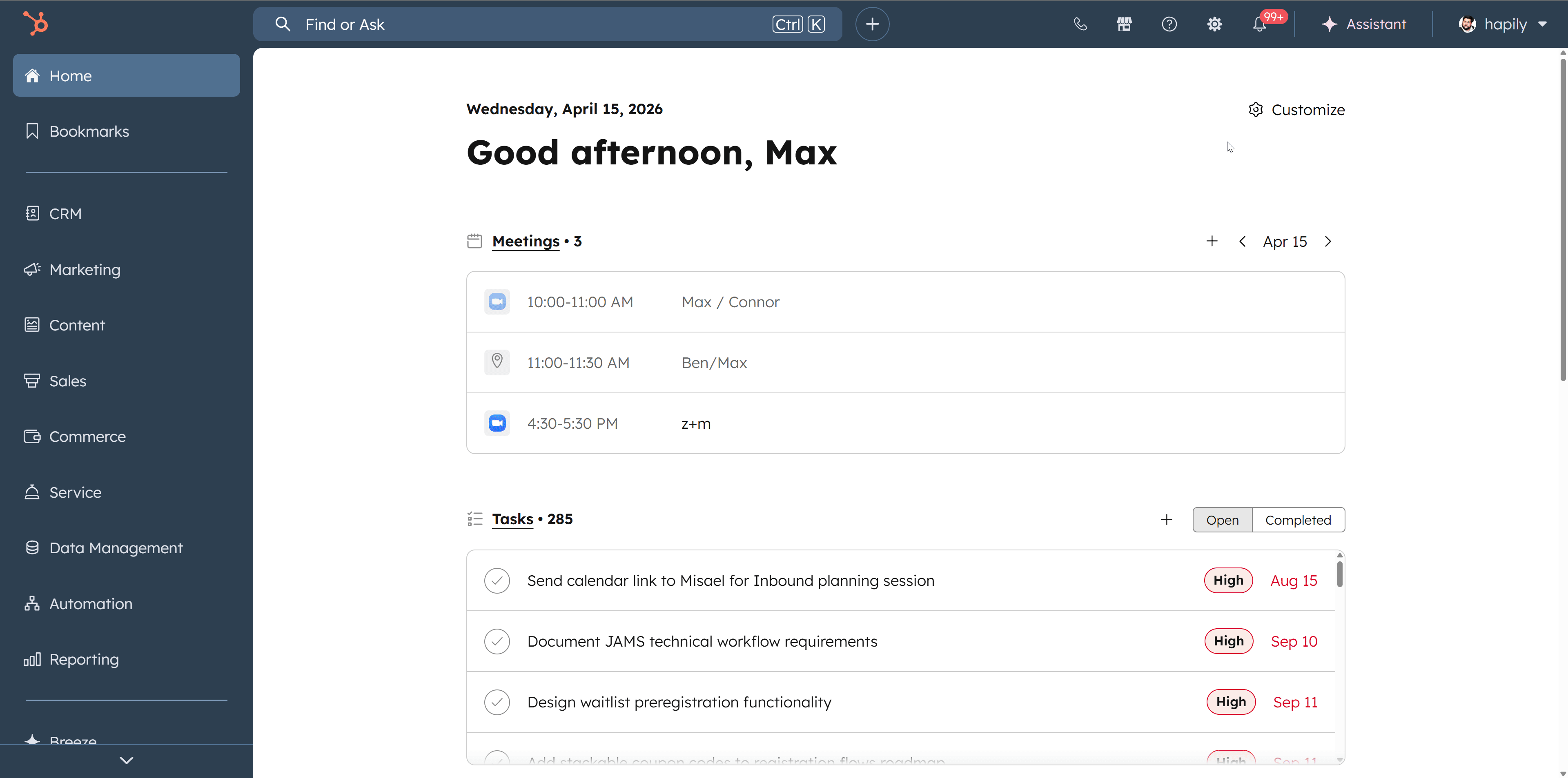 TurnOnMarketingContacts