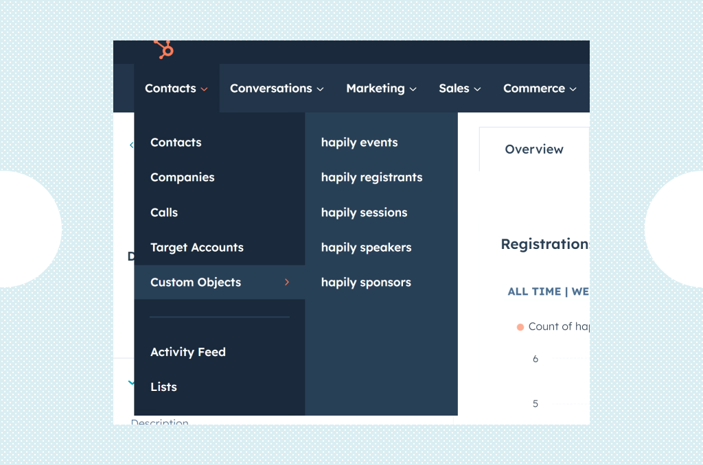 event•hapily | Native Event Management for HubSpot