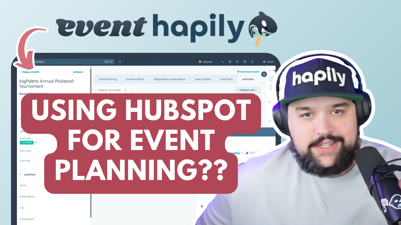Why Your CRM Should Be Your Event Planning HQ (Yes, Really)