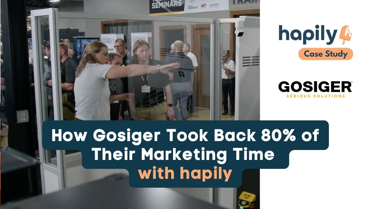 How Gosiger Scaled 50+ Events a Year While Giving 80% of Their Marketing Time Back